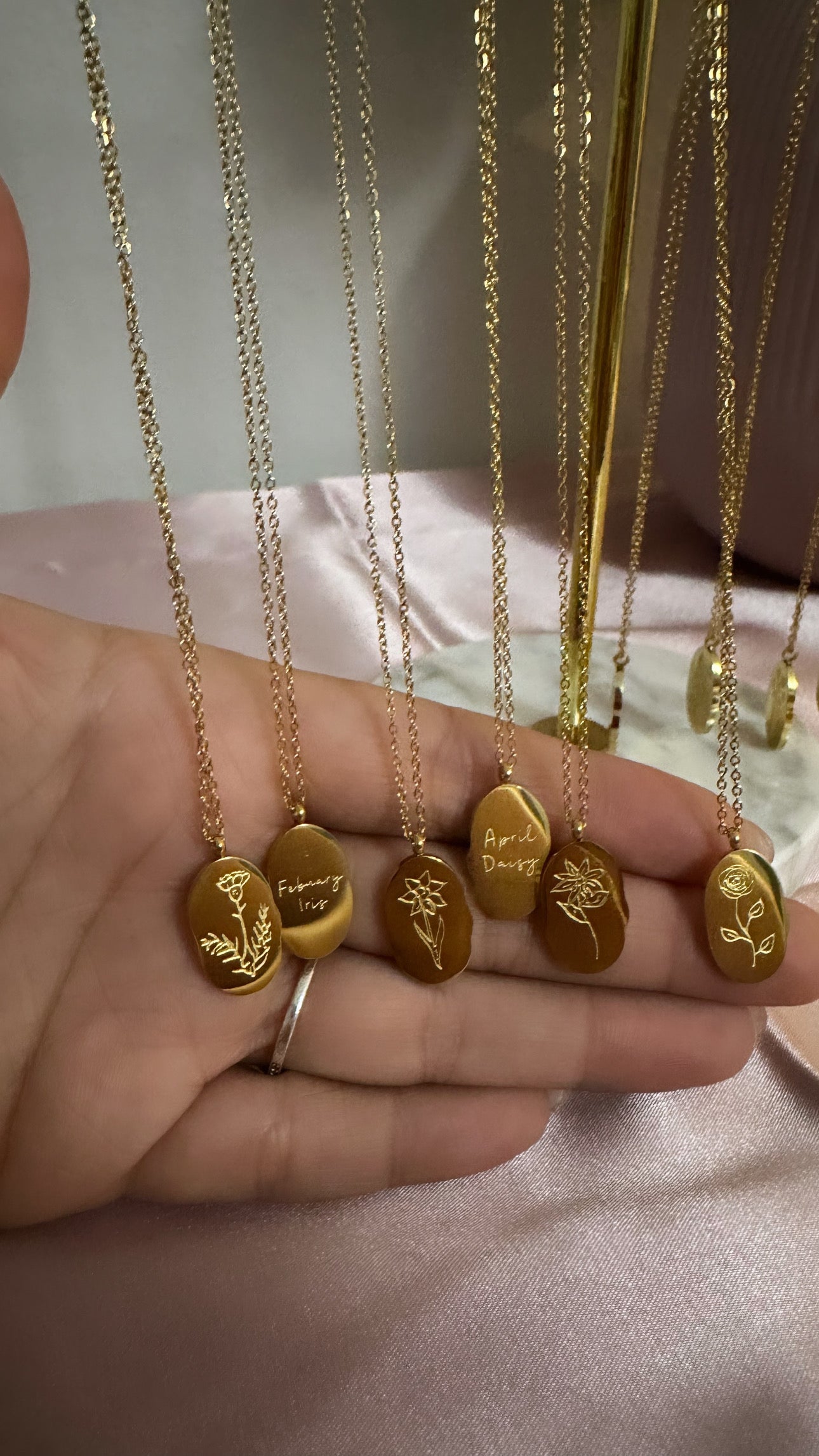 Flower Month Necklaces 🌸